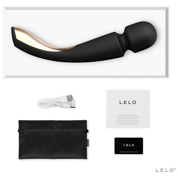 Lelo - Masseur Smart Medium Wand 2 Noir – Masseuses