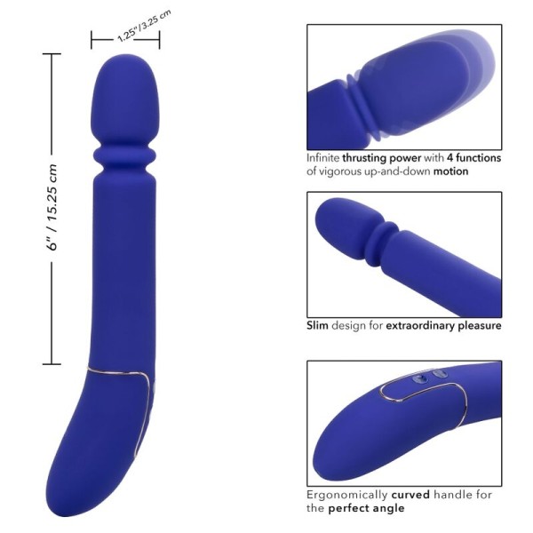 Calexotics - Shameless Slim Thumper Blue – Masajistas
