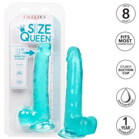 Calexotics - Consolador Queen Size Azul 20.3 CM