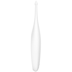 Satisfyer - Vibrador Twirling FUN TIP Blanco – Para clítoris