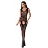 PASSION - FEMME BS062 BODYSTOCKING NOIR TAILLE UNIQUE PASSION WOMAN