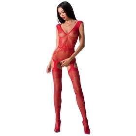 PASSION - MUJER BS062 BODYSTOCKING ROJO TALLA ÚNICA PASSION MUJER