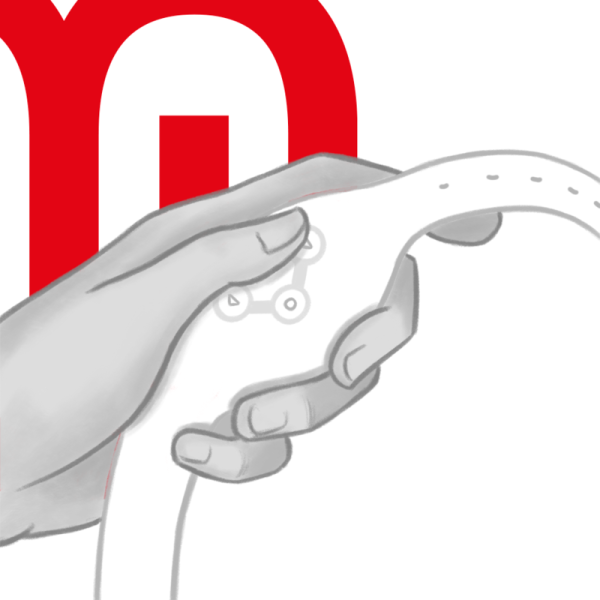 Watchme - Montre À Technologie Sans FIL Blanche