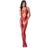 PASSION - MUJER BS057 BODYSTOCKING ROJO TALLA ÚNICA PASSION MUJER