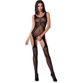 PASSION - FEMME BS061 BODYSTOCKING NOIR TAILLE UNIQUE PASSION WOMAN