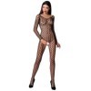 PASSION - FEMME BS068 BODYSTOCKING NOIR TAILLE UNIQUE PASSION WOMAN