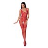 PASSION - MUJER BS069 BODYSTOCKING ROJO TALLA ÚNICA PASSION MUJER