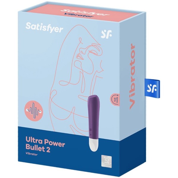 Satisfyer - Ultra Power Bullet 2 Violet – Balles vibrantes
