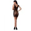 PASSION - FEMME BS073 BODYSTOCKING TAILLE UNIQUE NOIR PASSION WOMAN