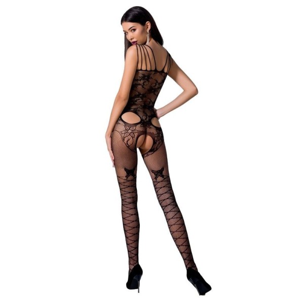 PASSION - MUJER BS076 BODYSTOCKING TALLA ÚNICA NEGRO PASSION MUJE