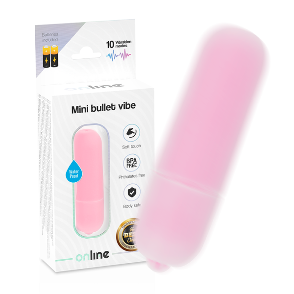 Online - Mini Balle Vibrant Rose – Mini-vibrateurs