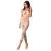 PASSION - MUJER BS081 BODYSTOCKING BLANCO TALLA ÚNICA PASSION MUJ