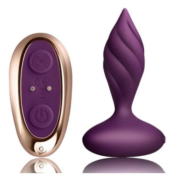 Rocks-Off - Stimulateur Anal Desire - Lilas – Télécommande