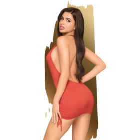PENTHOUSE - VESTIDO CORTO EARTH SHAKER ROJO L/XL VESTIDOS PENTHOU