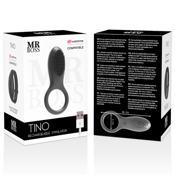 MR Boss - Bague Stimulateur Tino Compatible Avec LA Technologi...