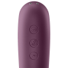 Satisfyer - Vibrador Dual Kiss AIR Pulse VIN Vermelho