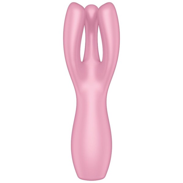 Satisfyer - Threesome 3 Vibrador Rosa – Para clítoris
