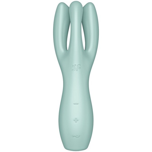 Satisfyer - Vibrateur Threesome 3 Menthe – Pour clitoris