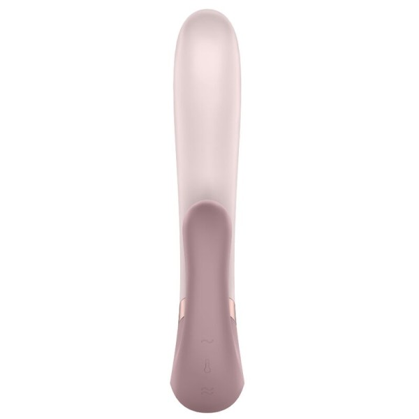 Aplicación Satisfyer - Vibrador Heat Wave Rosa