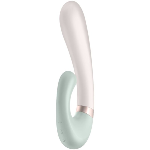 Satisfyer - Aplicación Vibrador Heat Wave Blanco