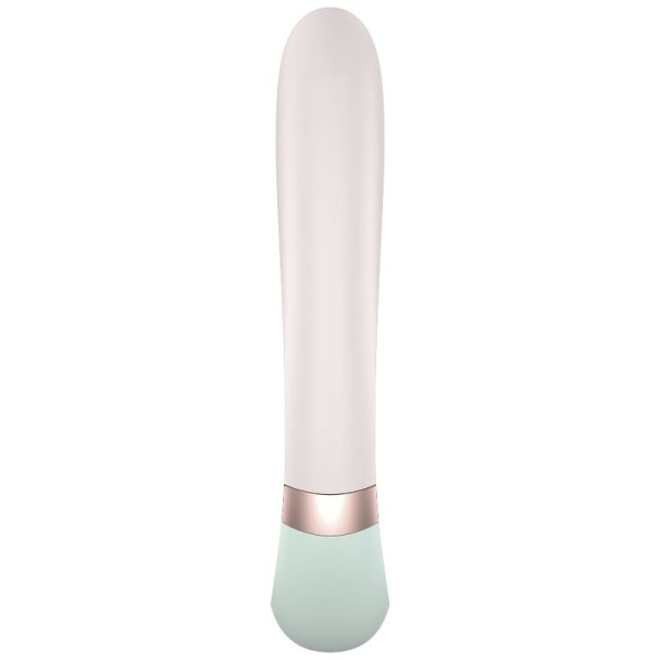 Satisfyer - Application Heat Wave Vibrateur Blanc