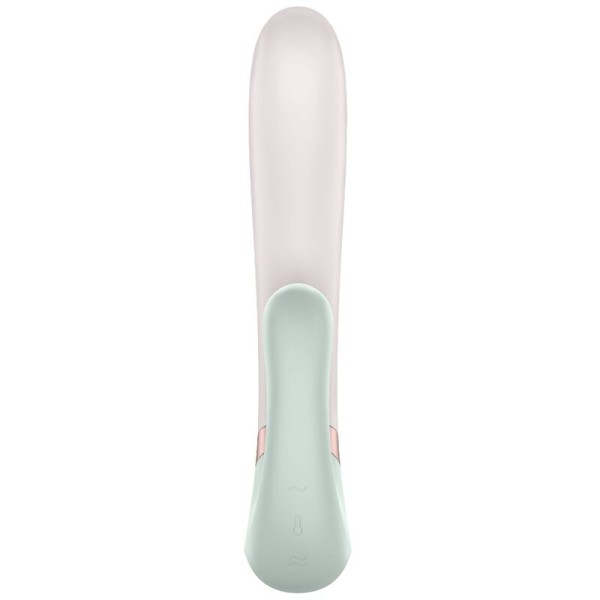 Satisfyer - Aplicación Vibrador Heat Wave Blanco