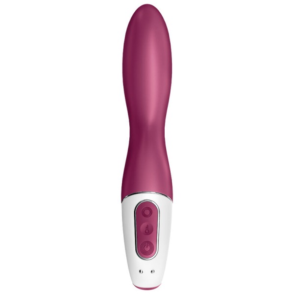 Satisfyer - Vibrador de punto G Thrill con calefacción