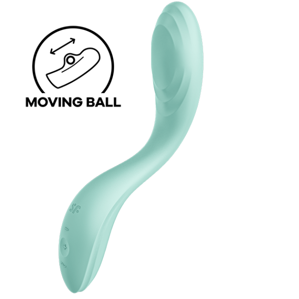 Satisfyer - Vibrateur Spot G Rrrolling Pleasure Vert