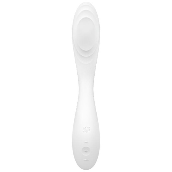 Satisfyer - Spot G Rrolling Vibrador Placer Blanco