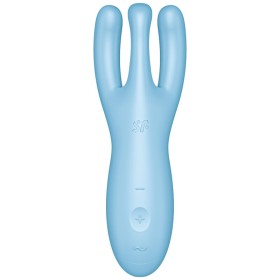 Satisfyer - Application Vibrateur Threesome 4 Bleu