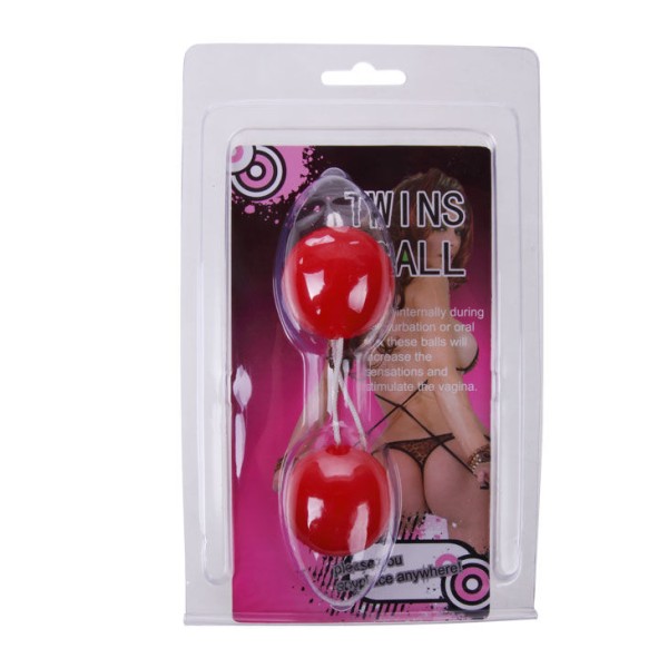 Baile - Balles Jumelles Balles Chinois Rose Unisexe
