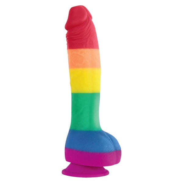 Pride - Consolador Bandera Lgbt 19 CM - Penes Realistas