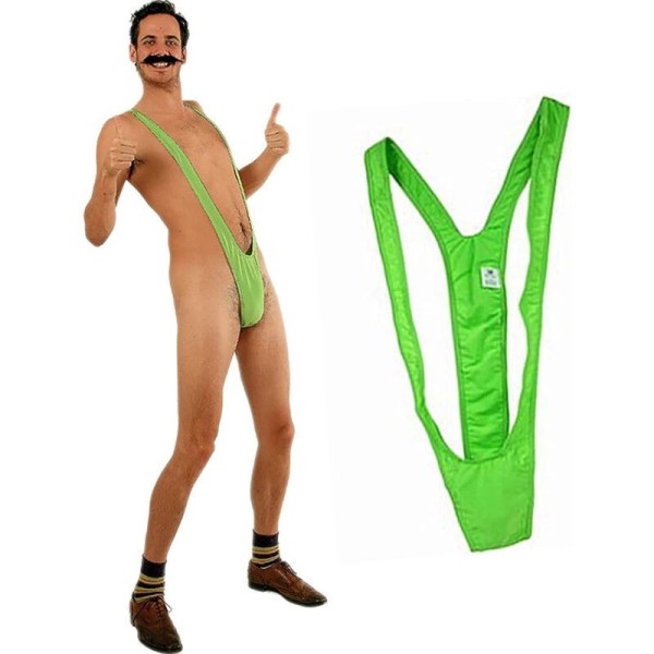 DIABLO PICANTE - TRIKINI HOMBRE VERDE DIABLO PICANTE - Disfraces