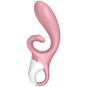 Aplicación Satisfyer - HUG ME Conejo Vibrador Rosa