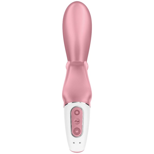 Satisfyer - Application Vibrateur HUG ME Rabbit Rose