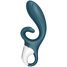 Satisfyer - Aplicativo HUG ME Rabbit Blue Vibrador