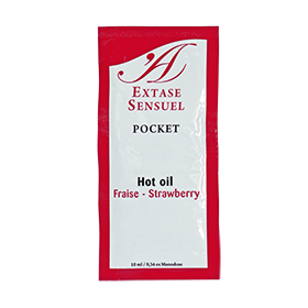 EXTASE SENSUAL - HUILE STIMULANTE DE FRAISE 10 ML EXTASE SENSUAL
