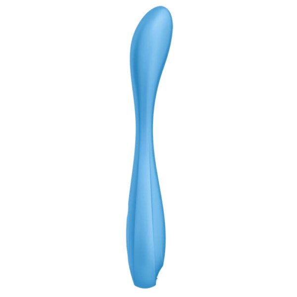 Satisfyer - G-Spot Flex 4+ Multi Vibrador Aplicação Azul