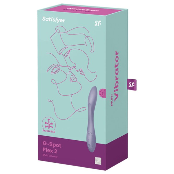 Satisfyer - Vibrador Multi G-Spot Flex 2 Morado
