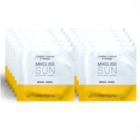 MIXGLISS - LUBRICANTE A BASE DE SILICONA AROMA MONOI 12 MONODOSIS