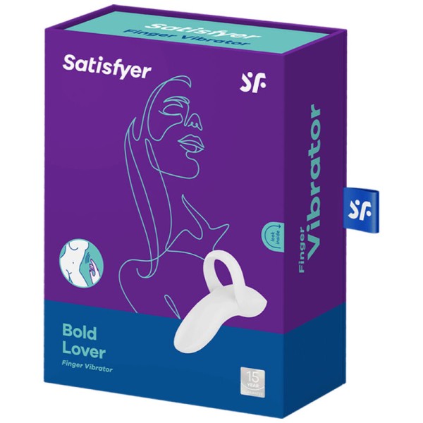 Satisfyer - Bold Lover Vibrador Dedo Blanco