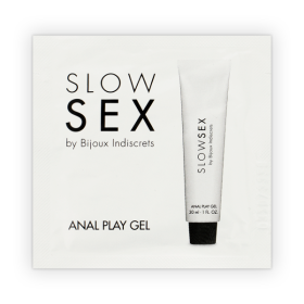 BIJOUX - SLOW SEX ANAL PLAY GEL DE STIMULATION ANALE UNIQUE DOSE BIJOUX SLOW SEX