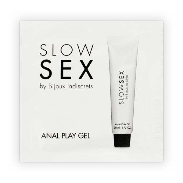 BIJOUX - SLOW SEX ANAL PLAY GEL DE STIMULATION ANALE UNIQUE DOSE BIJOUX SLOW SEX