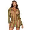 LEG AVENUE - RASTA MINI ROBE TAILLE UNIQUE LEG AVENUE DRESSES