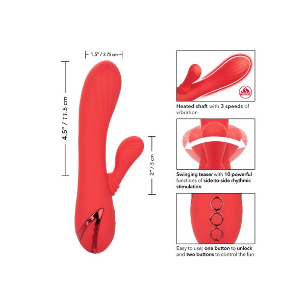 Calexotics - Palisades Passion Rouge – Vibradores Conejo