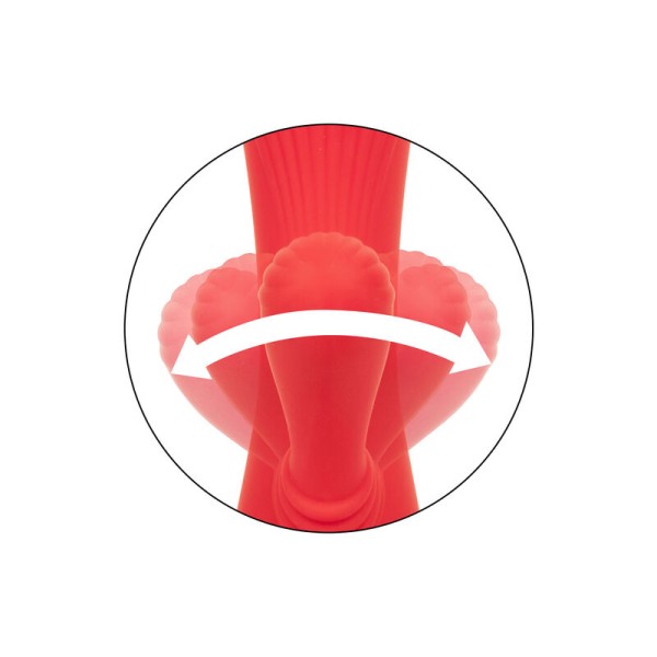 Calexotics - Palisades Passion Rouge – Vibrateurs de lapin