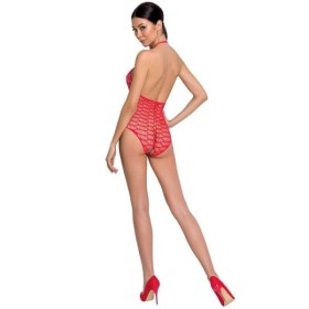 PASSION - MUJER BS087 BODYSTOCKING ROJO TALLA ÚNICA PASSION MUJER