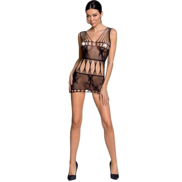 PASSION - FEMME BS090 BODYSTOCKING NOIR TAILLE UNIQUE PASSION WOMAN