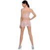 PASSION - FEMME BS090 BODYSTOCKING BLANC TAILLE UNIQUE PASSION WOMAN
