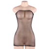 QUEEN LINGERIE - VESTIDO BODY DE MALLA CON DIAMANTES S/L QUEEN LI